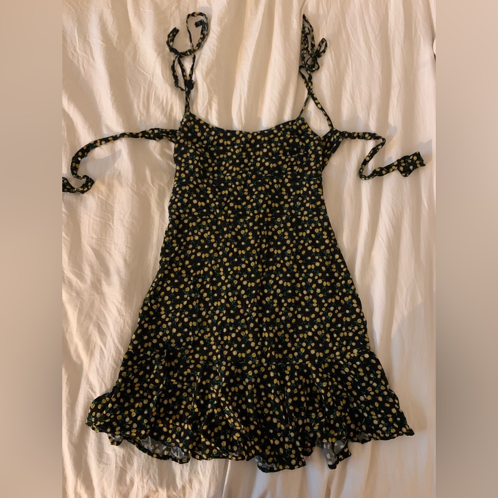 Wild Fable lemon printed sundress